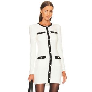 Majorelle Pearl Mathilda Mini Dress in Oat Milk